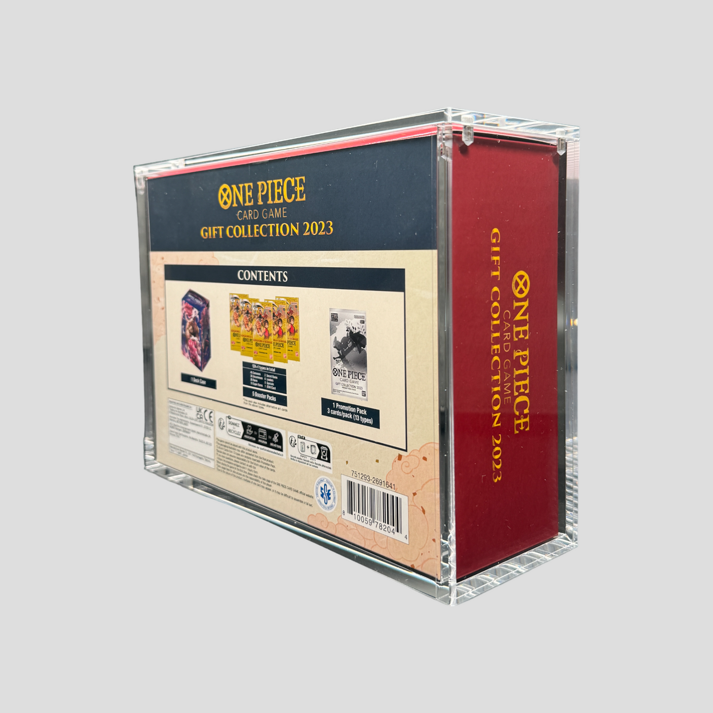 Premium Acryl Case für One Piece Gift Collection 2023 – Magnetverschluss & UV-Schutz