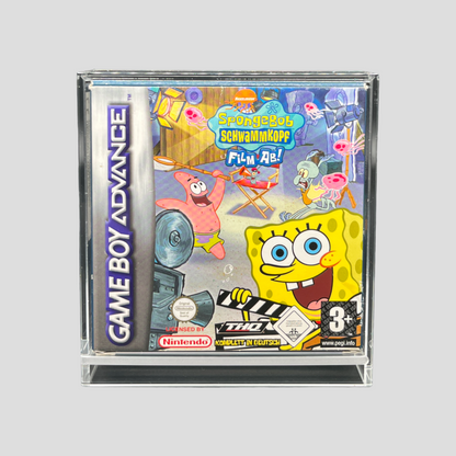 Premium Acryl Case für Game Boy Color / Advance Spiele (OVP) – Schiebeverschluss & transparent