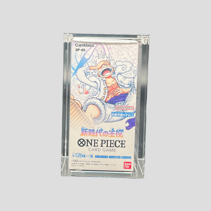 Premium Acryl Case für One Piece Booster Display (Japan) OP-04 bis OP-11 / EB01 – Magnetverschluss & UV-Schutz