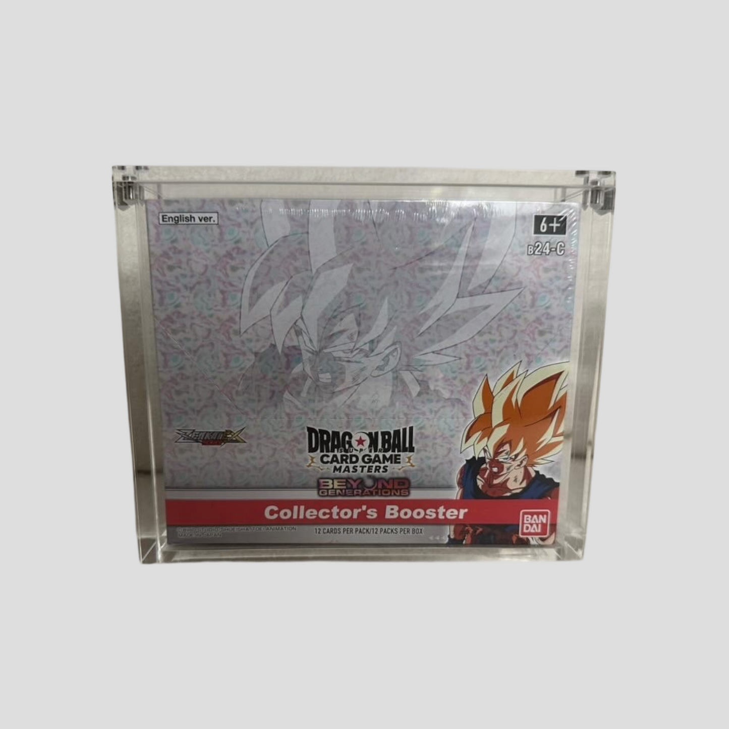Premium Acryl Case für Dragon Ball Beyond Generations B24-C Collector’s Booster Display – Magnetverschluss & UV-Schutz