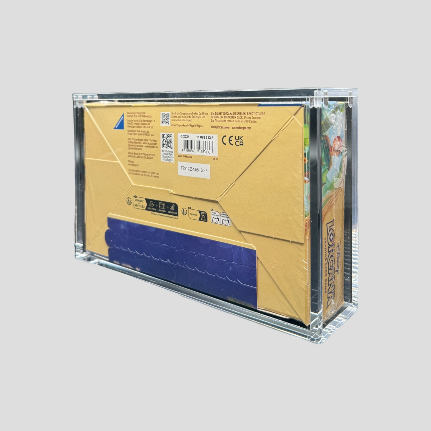 Premium Acryl Case für Disney Lorcana 24er Booster Display – Magnetverschluss & UV-Schutz