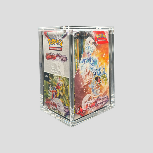 Premium Acryl Case für Pokémon 18er Display – Magnetverschluss & UV-Schutz