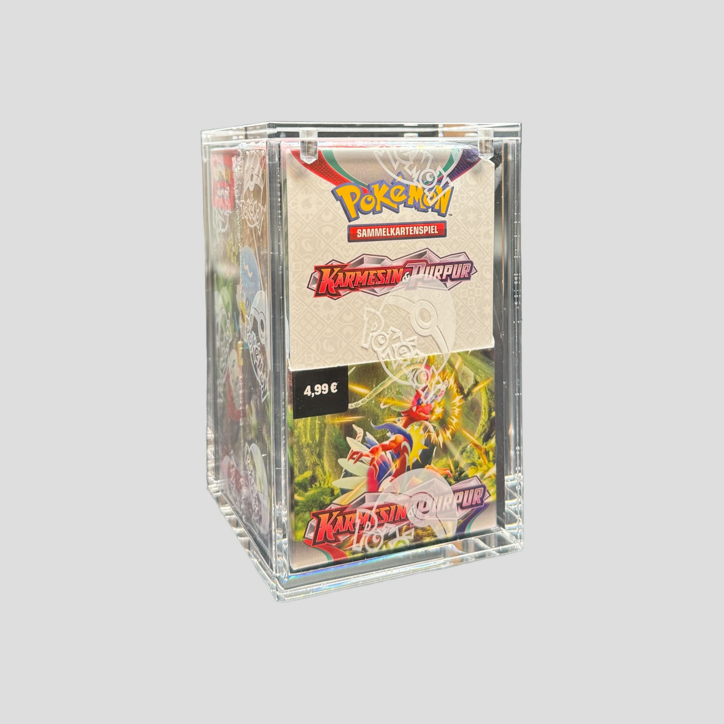 Premium Acryl Case für Pokémon 18er Display – Magnetverschluss & UV-Schutz