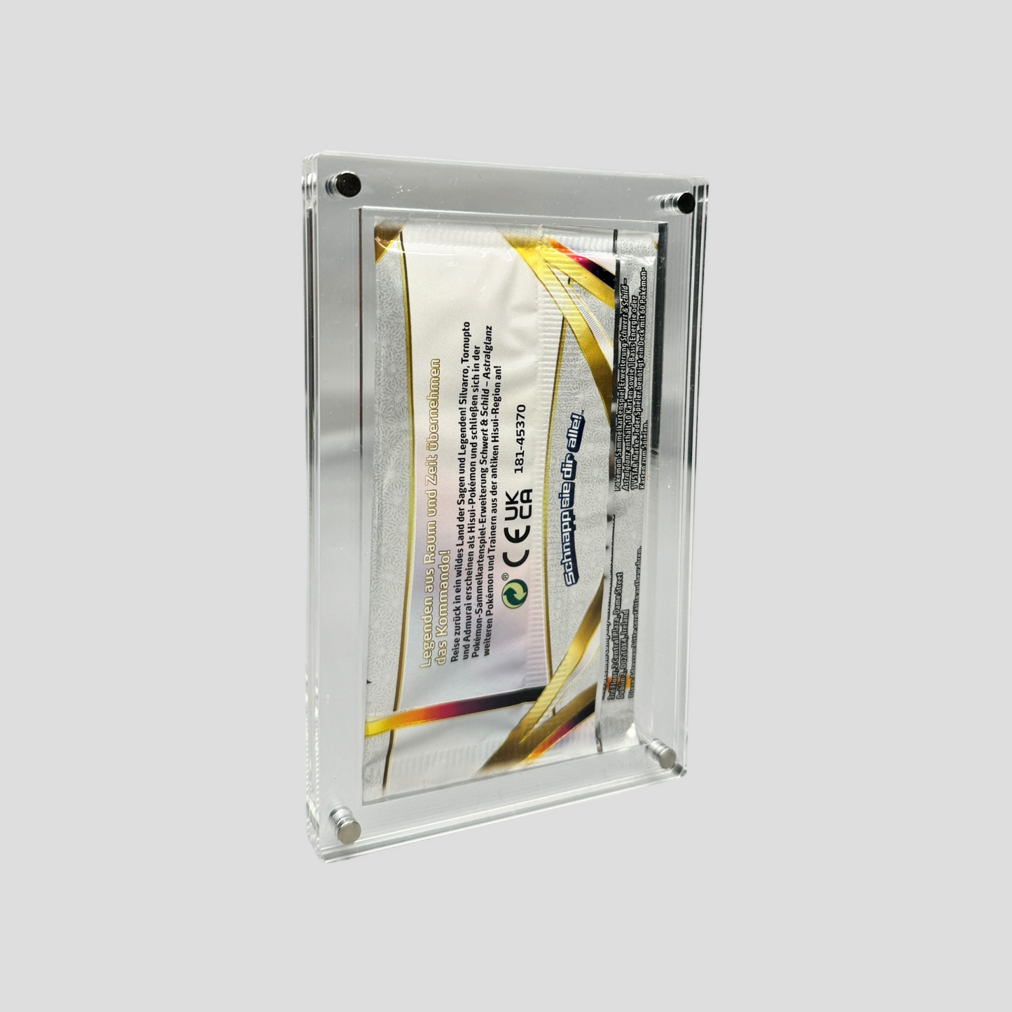 Premium Acryl Case für Pokémon Deutsche & Englische Booster – Magnetverschluss & UV-Schutz