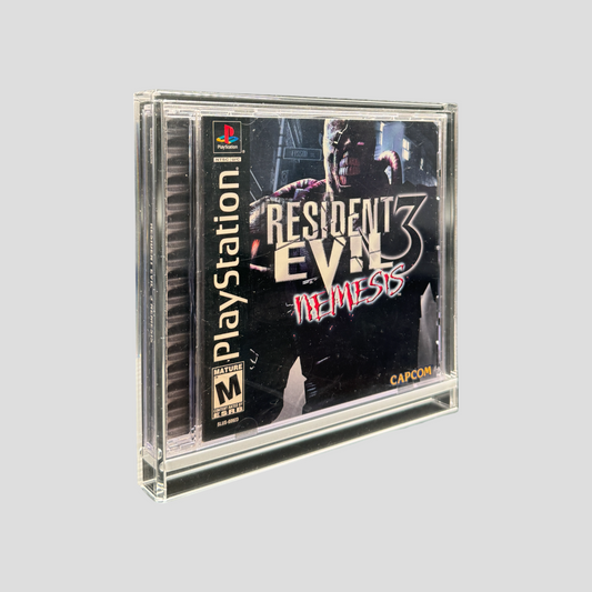 Premium Acryl Case für PlayStation 1 Spiel (NTSC-U/C) – Schiebeverschluss & UV-Schutz