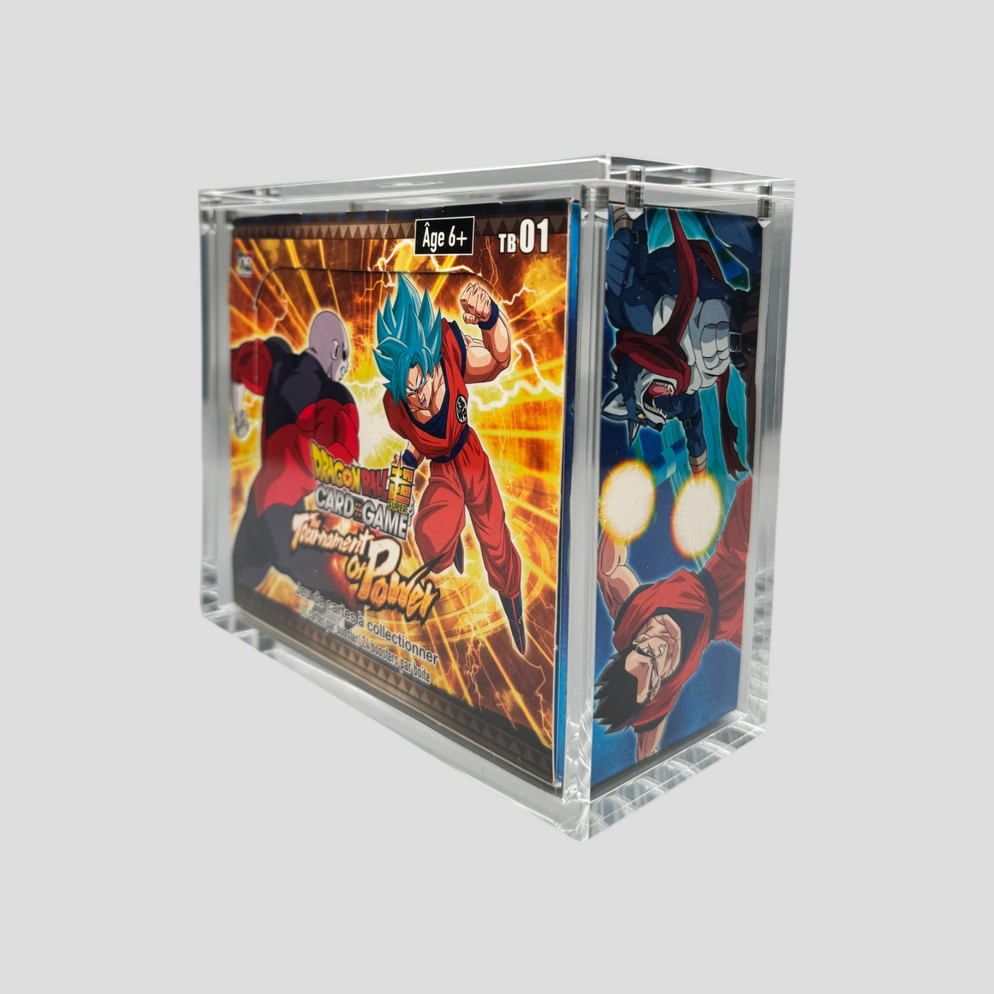 Premium Acryl Case für Dragon Ball Super TB01 & BT01-BT27 Display – Magnetverschluss & UV-Schutz