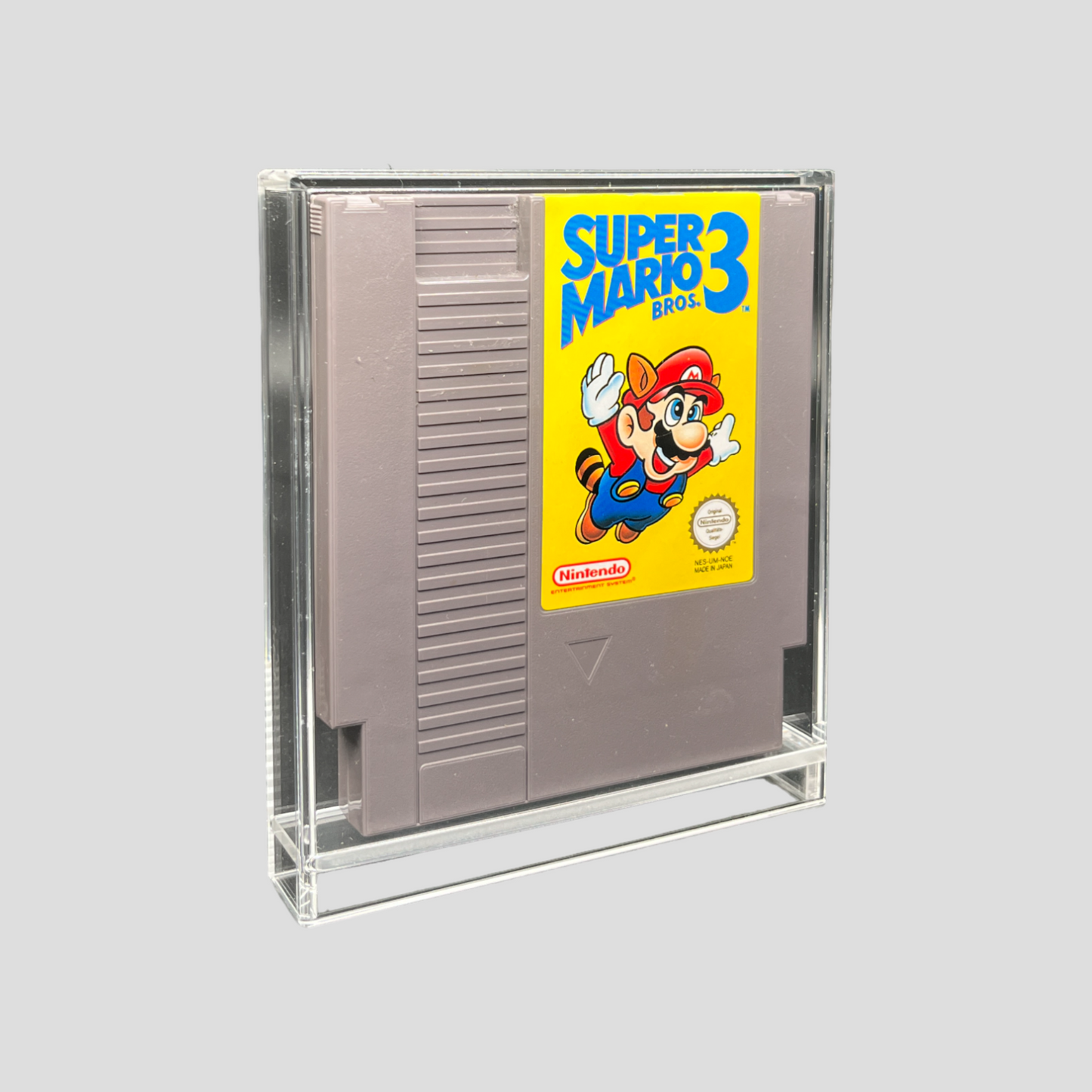 Premium Acryl Case für Nintendo NES Module – Schiebeverschluss & UV-Schutz