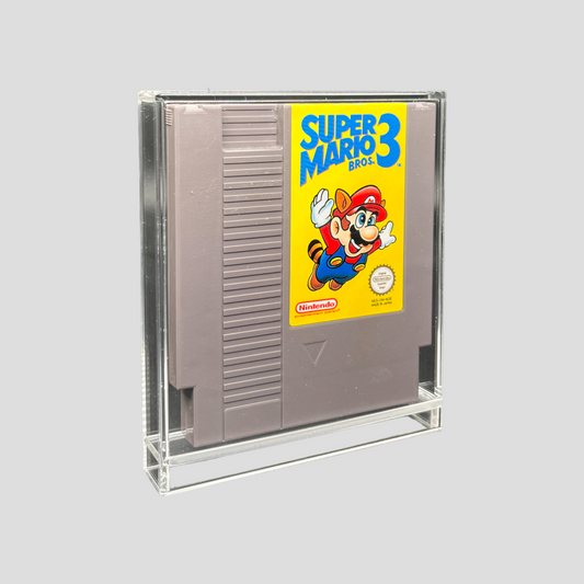 Premium Acryl Case für Nintendo NES Module – Schiebeverschluss & UV-Schutz