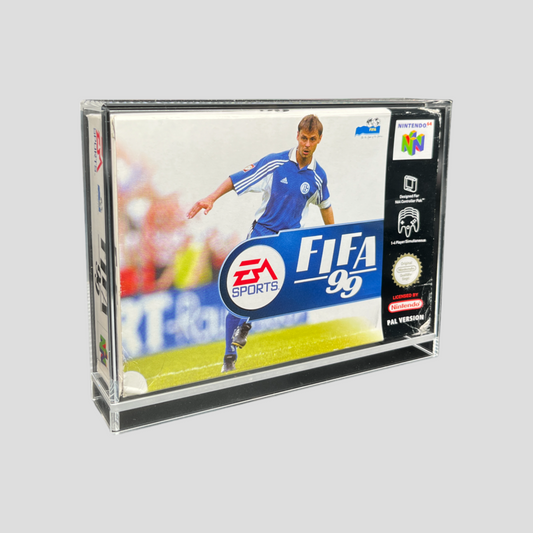 Premium Acryl Case für Super Nintendo & Nintendo 64 Spiele (OVP) – Schiebeverschluss & transparent